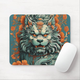 Mousepad Leão de Gripe da Sabedoria