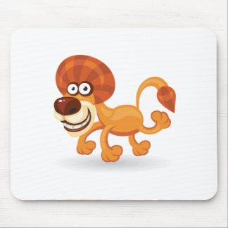 Mousepad Leão do bebê dos desenhos animados