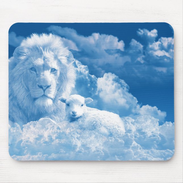 Mousepad Leão e Lambe nas Nuvens (Frente)