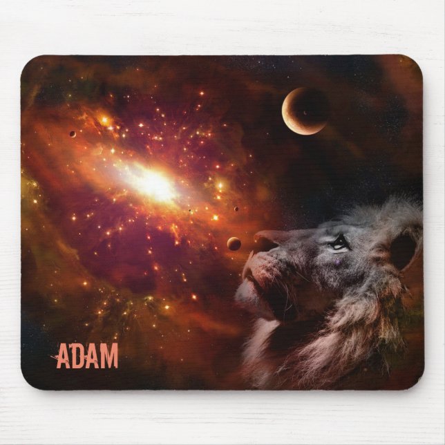Mousepad Leão Leo Zodíaco (Frente)