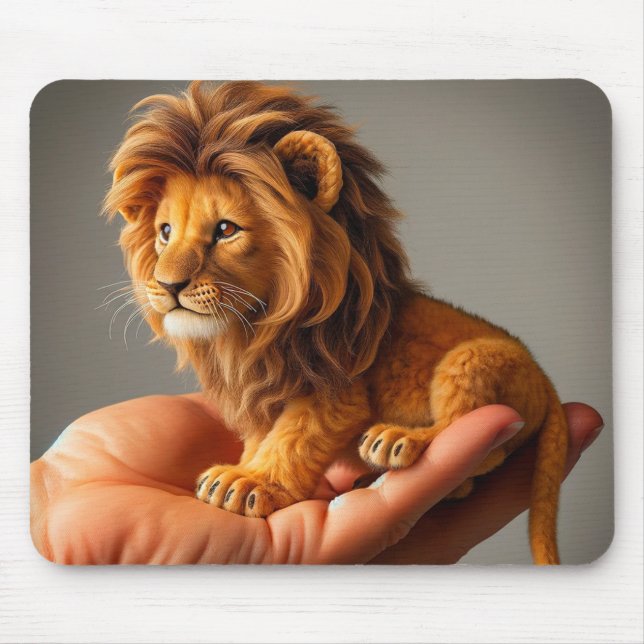 Mousepad Leão minúsculo (Frente)