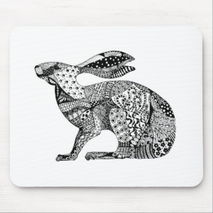 Mousepad Lebre de agachamento