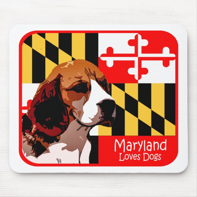 Mousepad Lebreiro de Maryland (Frente)