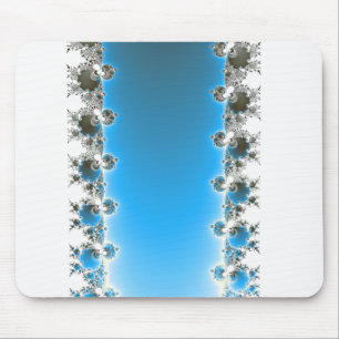 Mousepad Leena - Fractal Azul