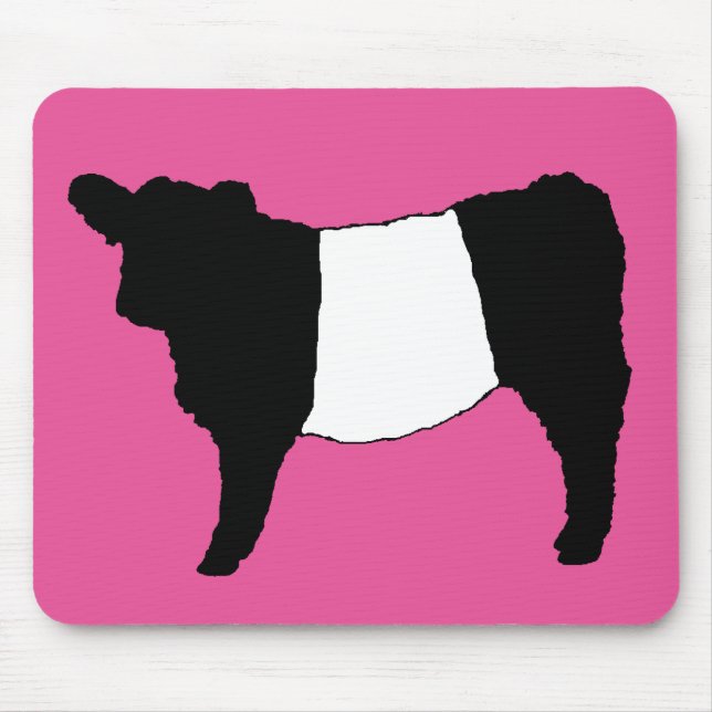 Mousepad Legal Belga Galloway Bovinos Raros Vaca Beltie Ste (Frente)