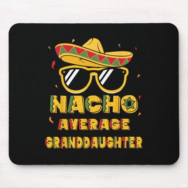 Mousepad Legal Cinco De Mayo Nacho Média Avô Som (Frente)