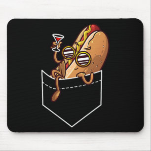 Mousepad Legal Design De Cachorro Quente Para Homens Mulher