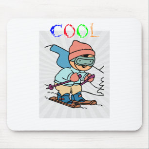 Mousepad Legal esquiador engraçado   designs de esqui   es