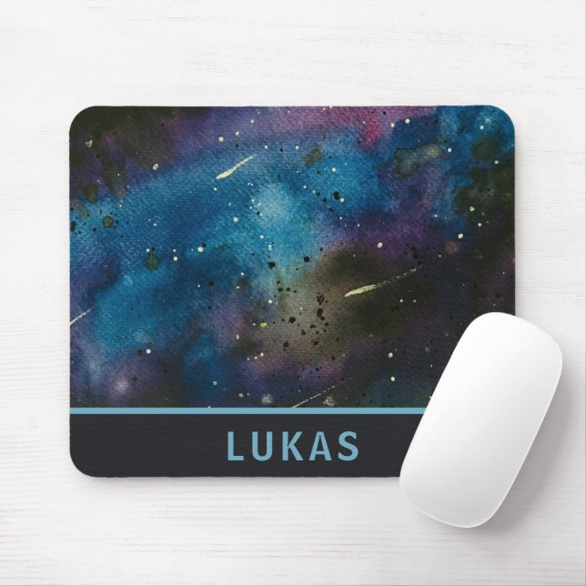 Mousepad Legal Galáxia - Estrelas do Espaço Exterior (Com mouse)