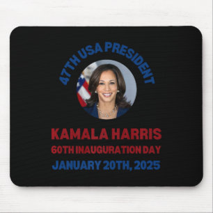 Mousepad Legal Kamala Harris 2024 Dia da Inauguração Souven
