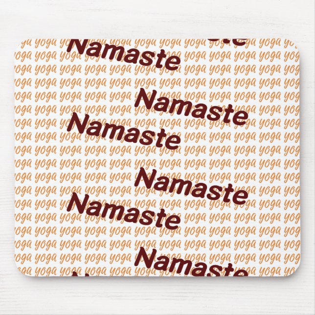 Mousepad Legal Yoga Namaste (Frente)