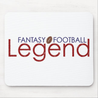 Mousepad legenda 2010 novo do futebol da fantasia