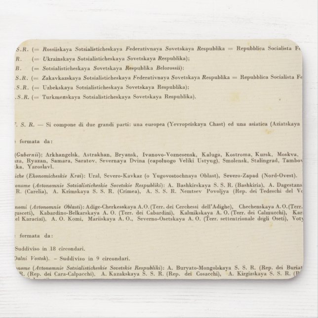 Mousepad Legenda 6667 Rússia (Frente)