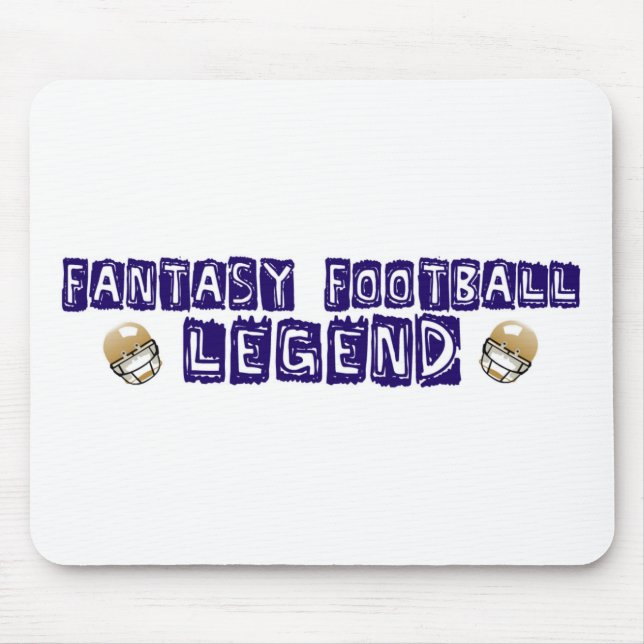 Mousepad Legenda de futebol fantasia (Frente)