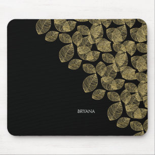 Mousepad Legenda do outono de Folhas Douradas