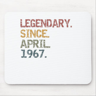 Mousepad Legendário desde abril de 1967