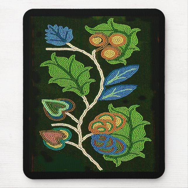 Mousepad Leggings nativas americanas de arte (Frente)