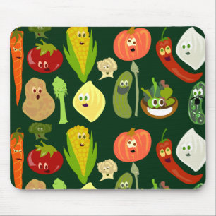 Mousepad Legumes Fofos e Sassy!