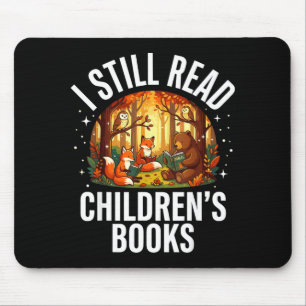 Mousepad Leia livros infantis - livro de coruja animal da f