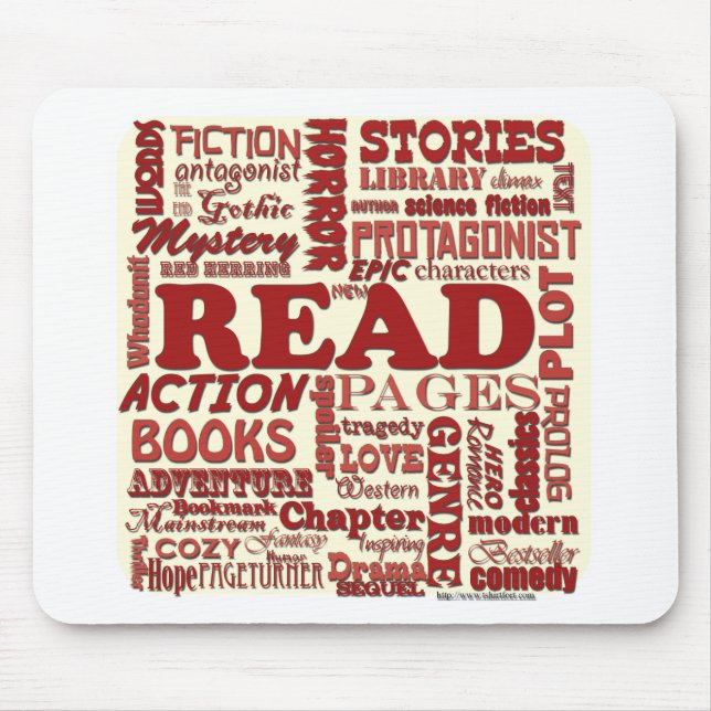 Mousepad Leia tudo sobre ele vermelho! (Frente)