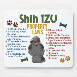 Mousepad Leis 4 da propriedade de Shih Tzu