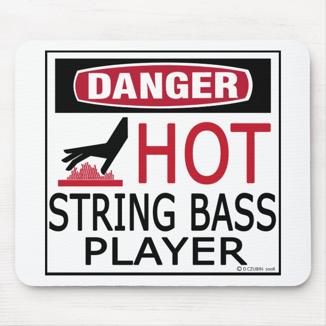 Mousepad Leitor de Bass de String Quente (Frente)