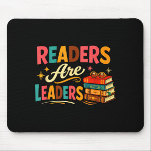 Mousepad Leitores são líderes divertidos bibliófilos amante