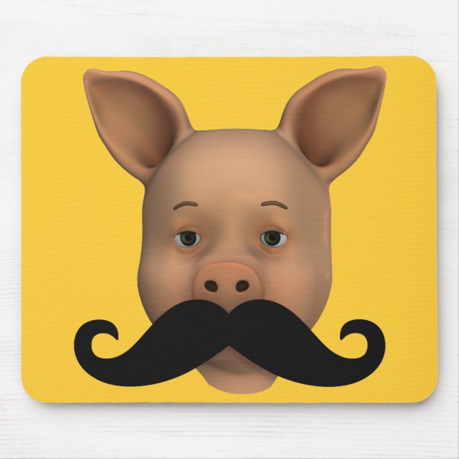 Mousepad Leitura com bigode (Frente)