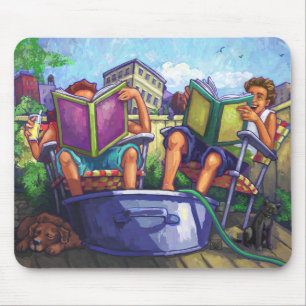 Mousepad Leitura de Verão