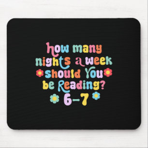 Mousepad Leitura Divertida 67 Meme 6-7 Meninos Crianças Sei