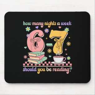 Mousepad Leitura Divertida 67 Professor Seis Sete Leitura 6