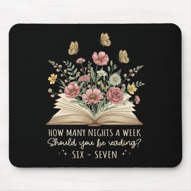 Mousepad Leitura Divertida 67 Professor Seis Sete Leitura 6 (Frente)