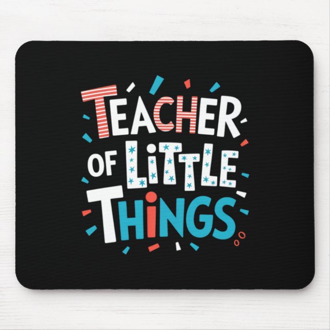 Mousepad Leitura Divertida de Volta às Aulas para Professor (Frente)