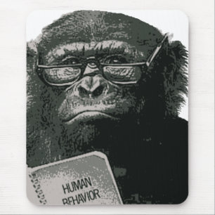 Mousepad Leitura do chimpanzé