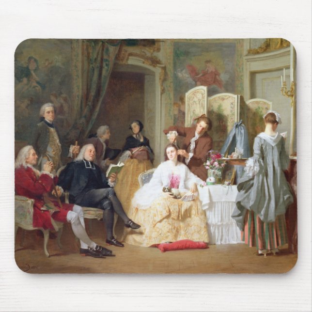 Mousepad Leitura "Manon Lescaut" de Prevost do Abbe, 1856 (Frente)
