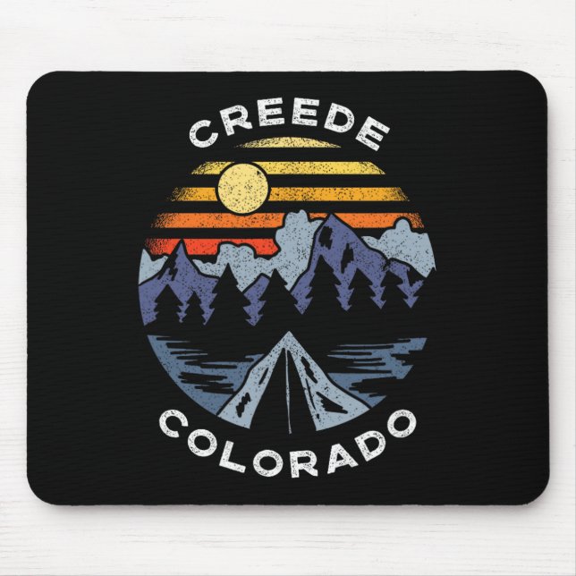 Mousepad Lembrança de Férias e Acampamento nas Montanhas de (Frente)