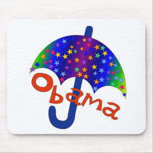 Mousepad Lembrança de Inaguration do guarda-chuva de Obama