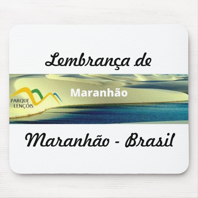 Mousepad lembrança de Maranhão (Frente)
