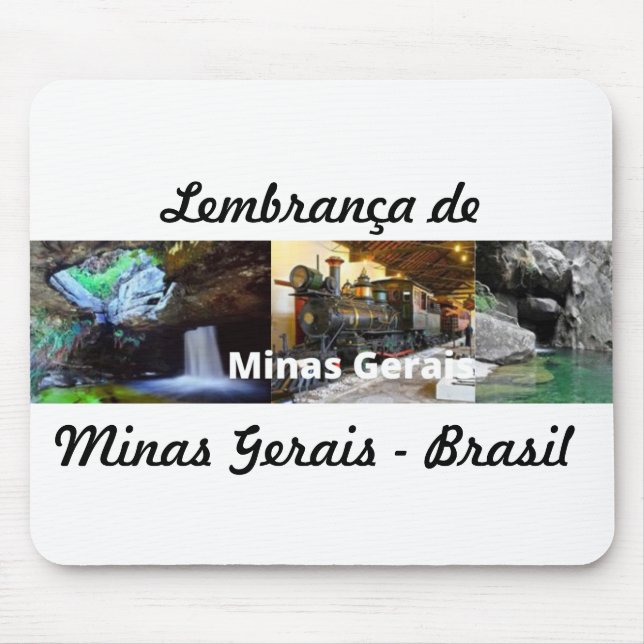 Mousepad lembrança de Minas Gerais (Frente)