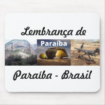 Mousepad lembrança de Paraíba