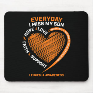 Mousepad Lembrando-Se Da Memória Amante Do Meu Filho Leucem