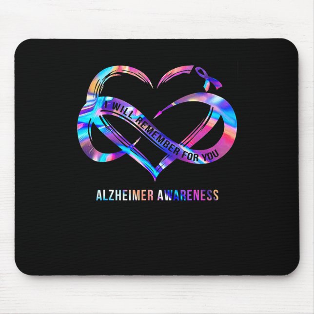 Mousepad Lembrar-Me-ei Da Sua Consciência Heimerheimer (Frente)