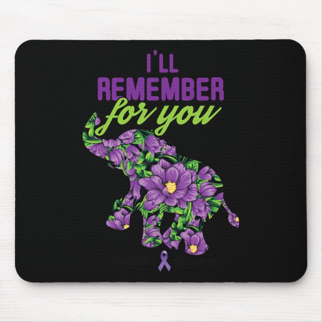 Mousepad Lembrar-Me-ei De Você Heimerheimer Heimerheimers (Frente)