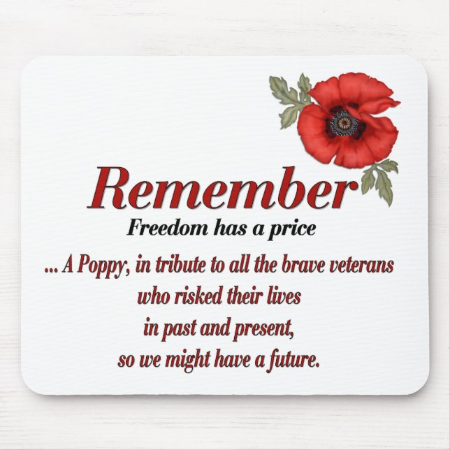 Mousepad Lembrar Poppy (Frente)