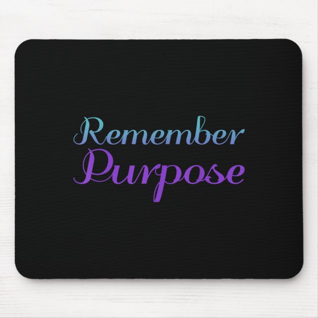 Mousepad Lembre-se da Prevenção do Suicídio Consciente (Frente)