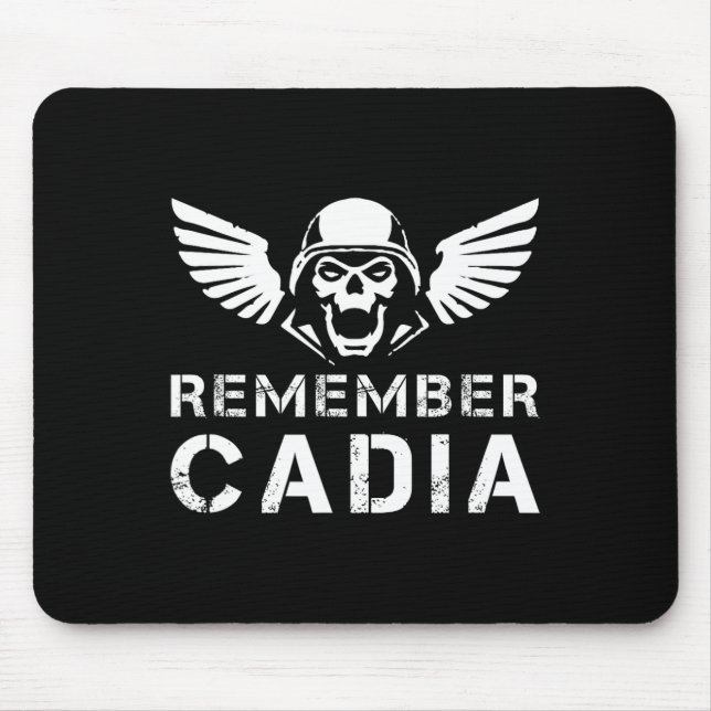 Mousepad Lembre-Se Da Queda Da Cádia Do Presente De Jogos L (Frente)