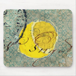 Mousepad Lemon Digital Art