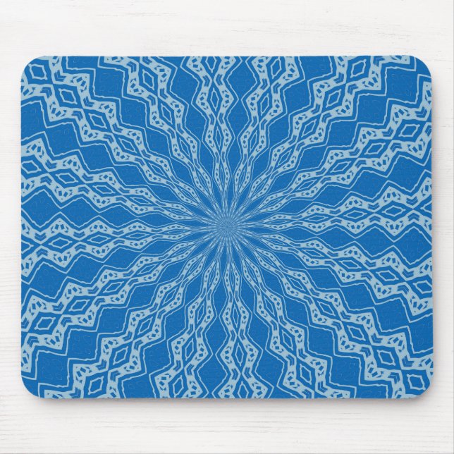 Mousepad Lemonada Azul Elétrica e Aquamarine (Frente)