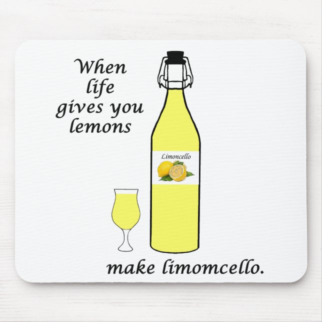 Mousepad Lemons to Limoncello (Frente)
