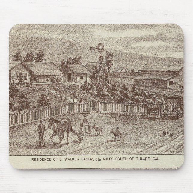 Mousepad Lemoore, Armona ranches 2 (Frente)